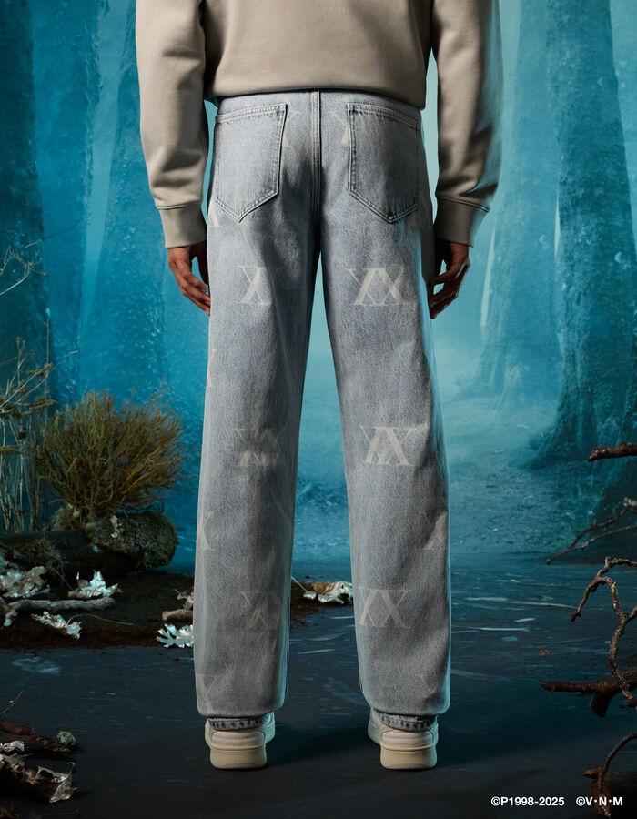 Celio Hunter X Hunter - Jean Loose Bleu