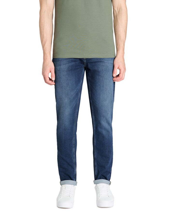 Celio Jean Jog Slim Coton Stretch - Bleu