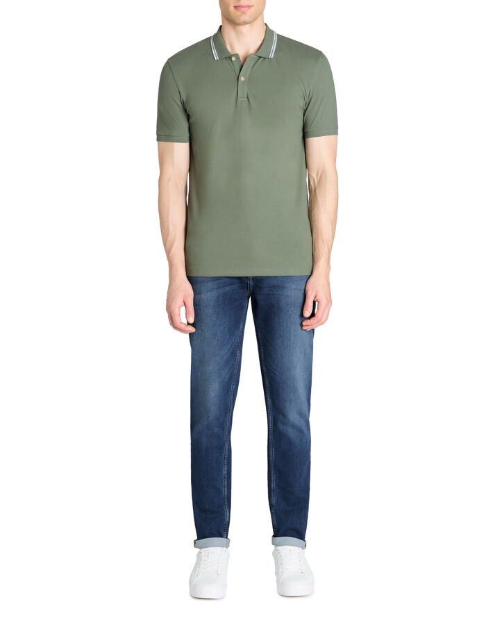 Celio Jean Jog Slim Coton Stretch - Bleu