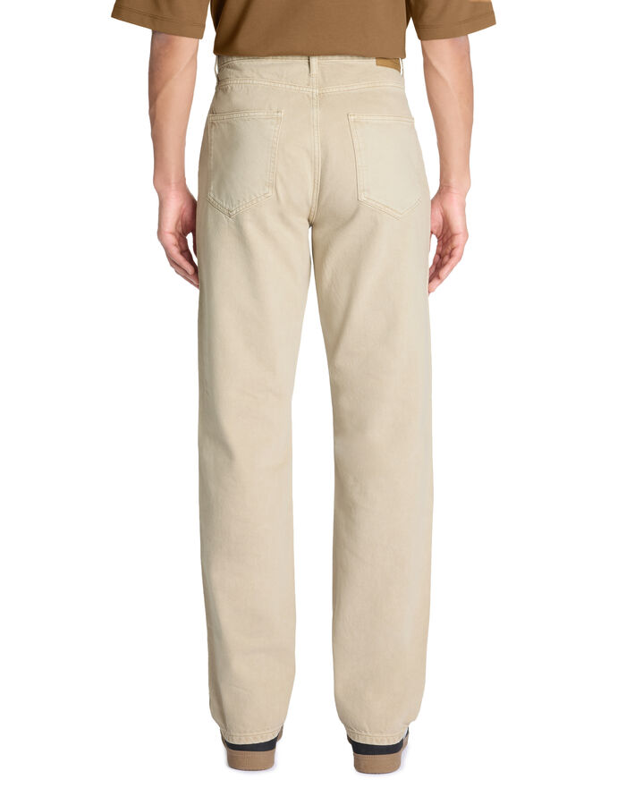 Celio Jean Loose 100% Coton - Beige