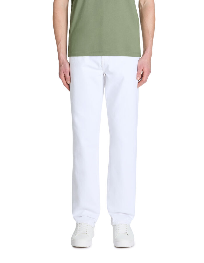 Celio Jean Loose 100% Coton - Blanc