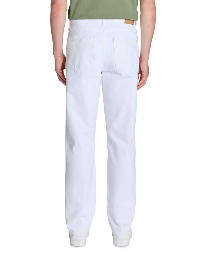 Celio Jean Loose 100% Coton - Blanc