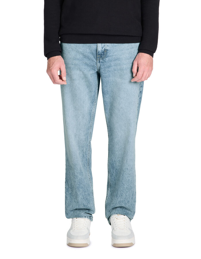 Celio Jean Loose 100% Coton - Bleu Clair