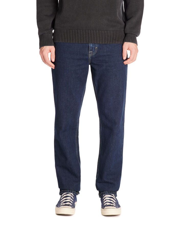 Celio Jean Loose 100% Coton - Bleu Foncé