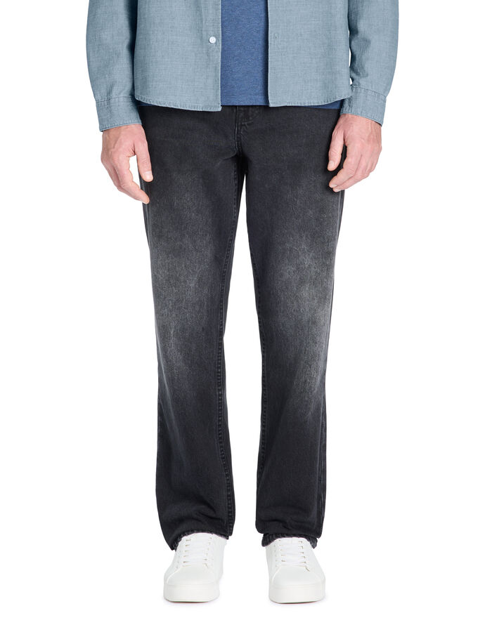 Celio Jean Loose 100% Coton - Noir