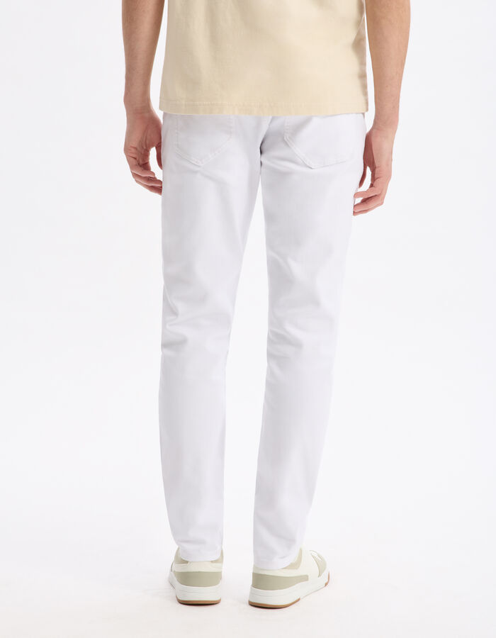 Celio Jean Slim Coton Stretch - Blanc