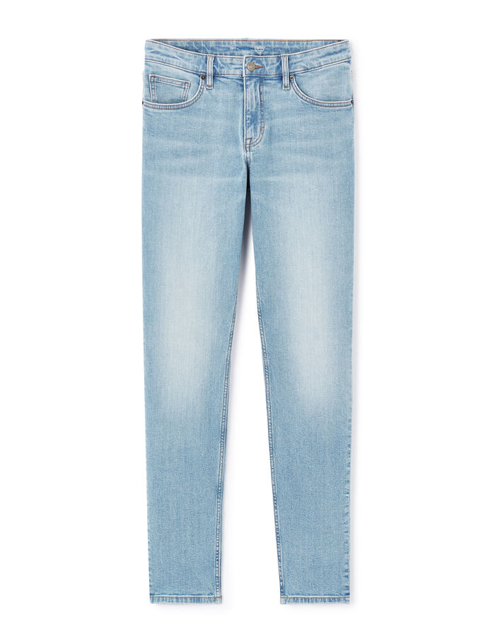 celio Jean slim coton stretch - bleu clair