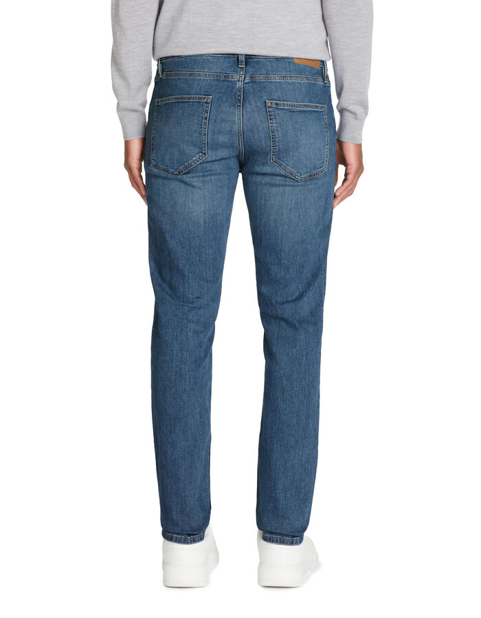 Celio Jean Straight Coton Stretch - Bleu Délavé