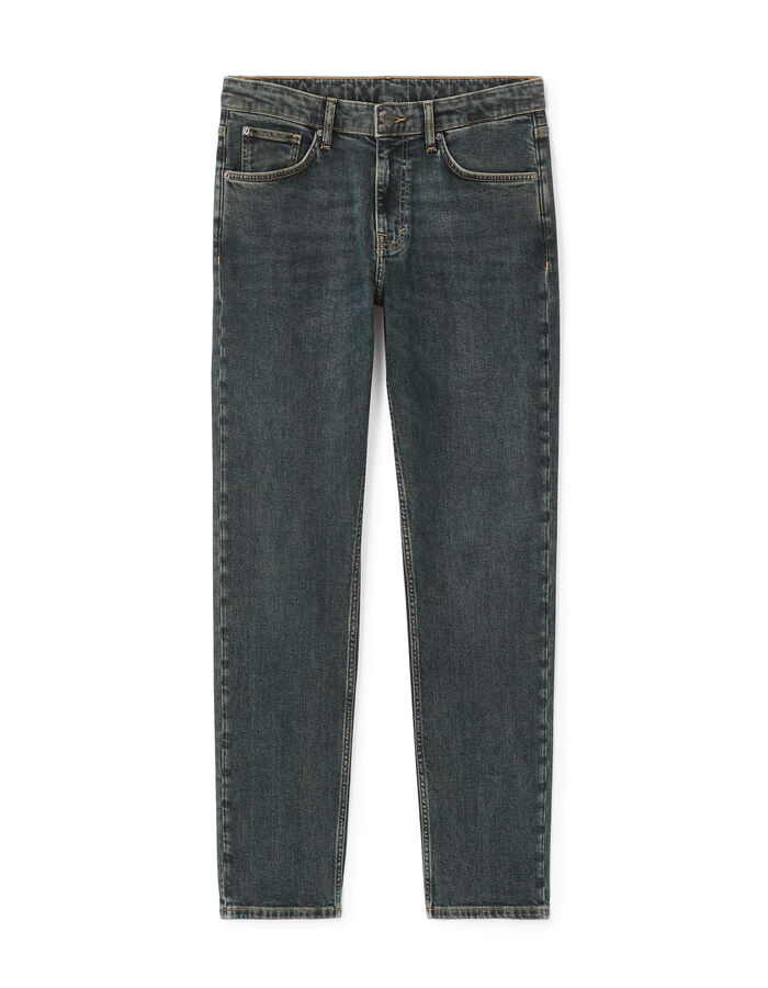 celio Jean straight coton stretch - bleu moyen
