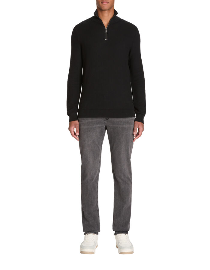 Celio Jean Straight Coton Stretch - Gris Délavé