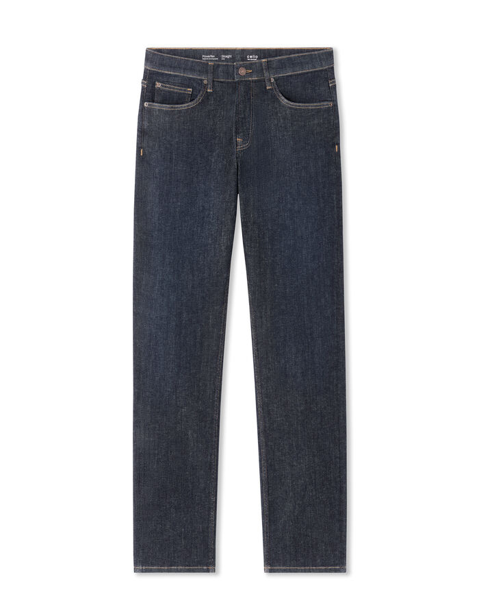 Celio Jean Straight Powerflex - Bleu Foncé