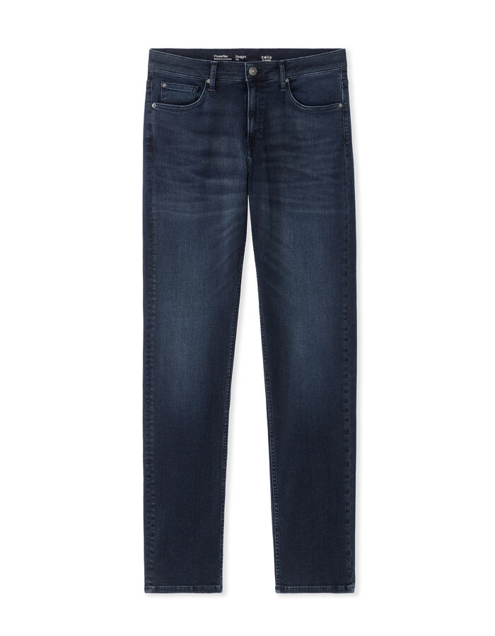 celio Jean straight Powerflex - bleu