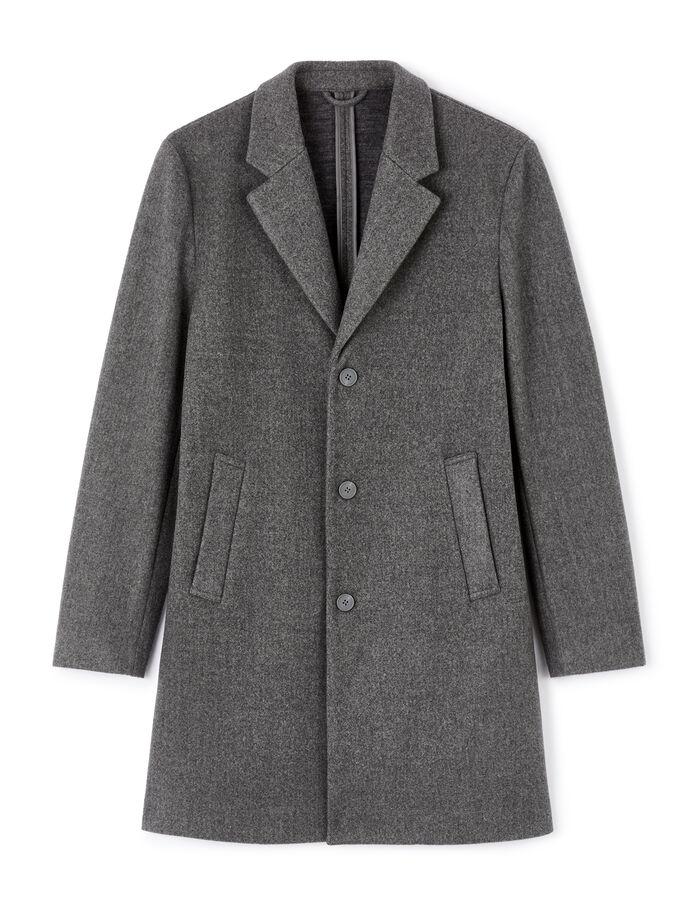 celio Manteau long non doublé - gris chiné