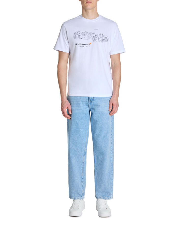 Celio McLaren Formula 1 Team - T-shirt Blanc