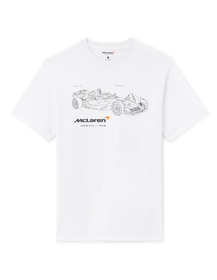celio McLaren Formula 1 Team - T-shirt blanc