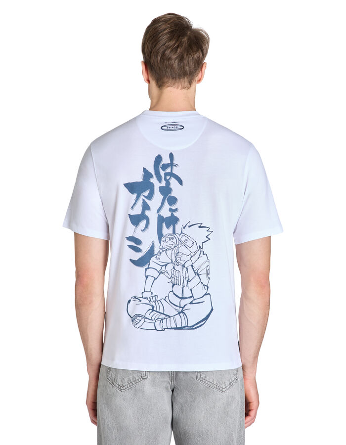 Celio Naruto Shippûden - T-shirt Blanc Kakashi
