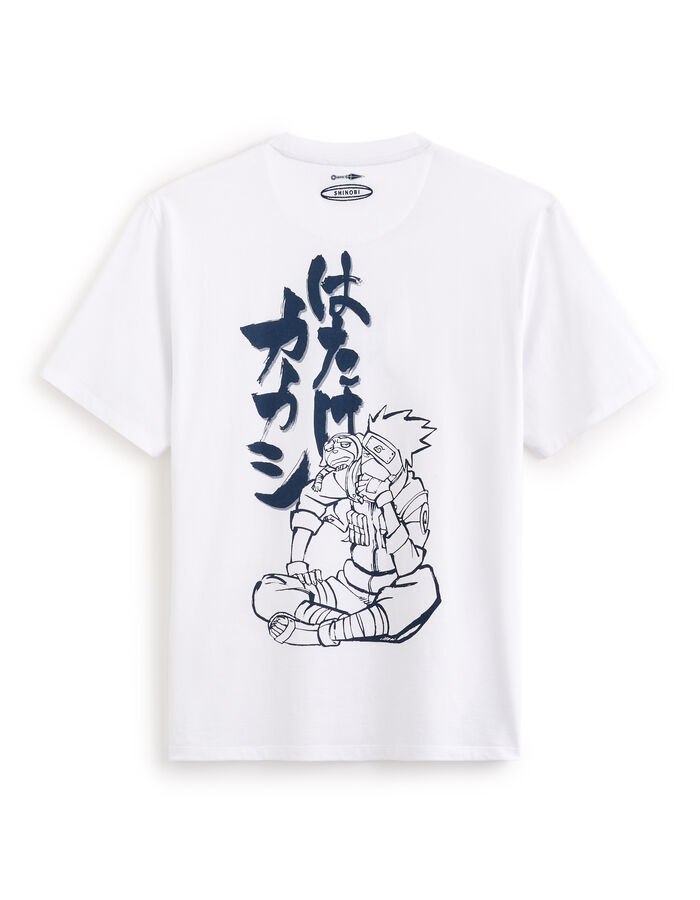celio Naruto Shippûden - T-shirt blanc Kakashi