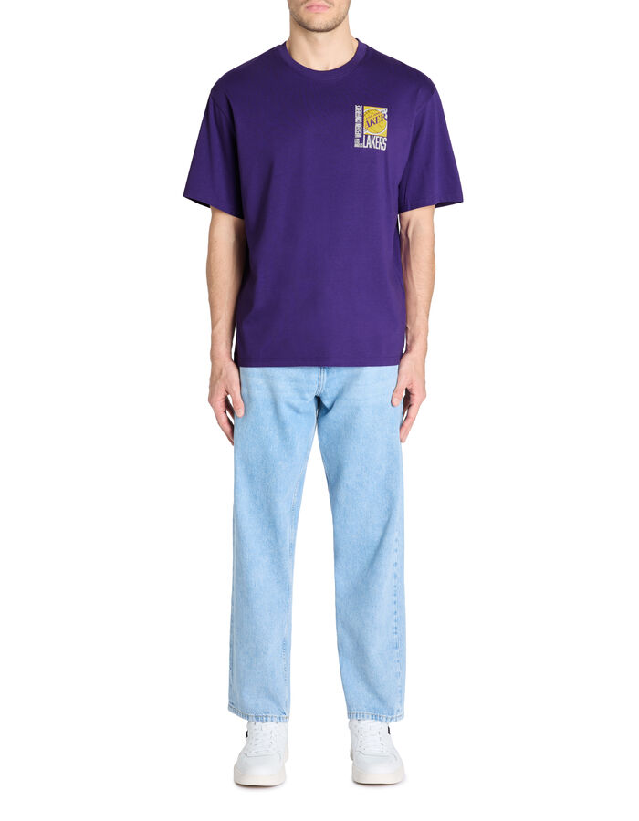 Celio NBA - T-shirt Violet Des LAKERS De Los Angeles