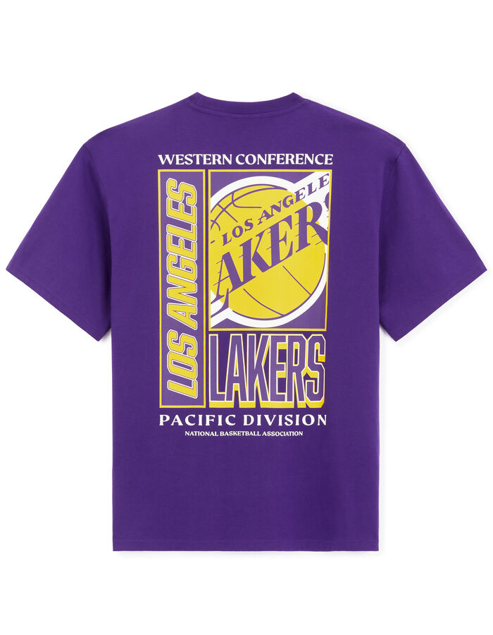 celio NBA - T-shirt violet des LAKERS de Los Angeles