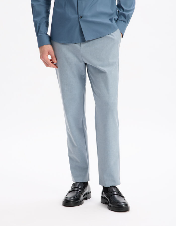 Celio Pantalon 24H Stretch - Bleu Clair