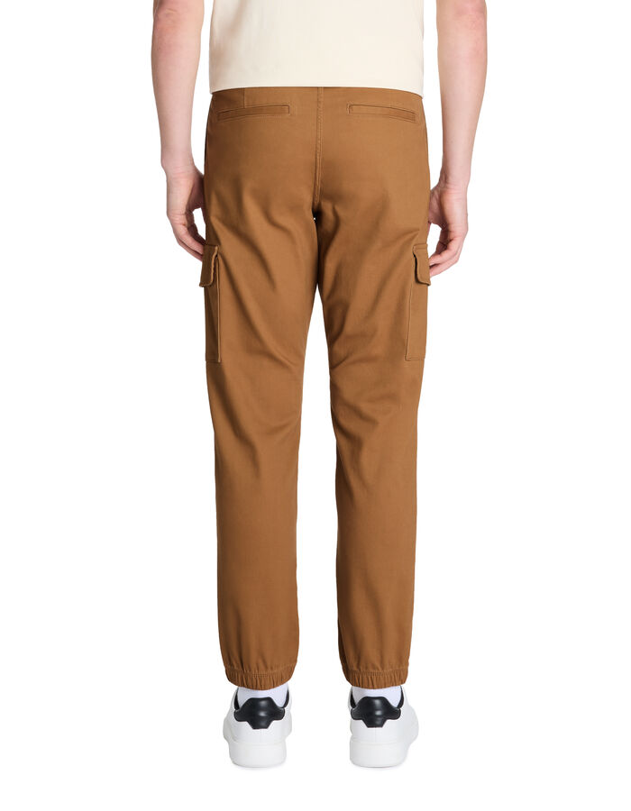 Celio Pantalon Cargo Slim Coton Stretch - Beige