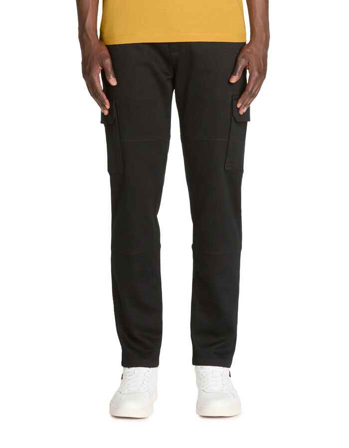 Celio Pantalon Cargo Straight - Noir