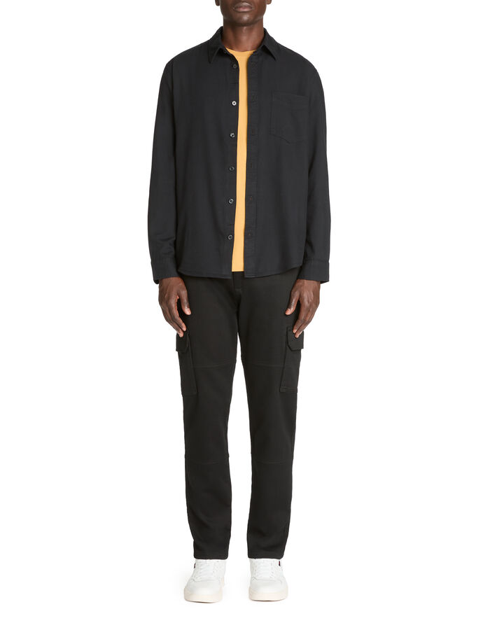 Celio Pantalon Cargo Straight - Noir