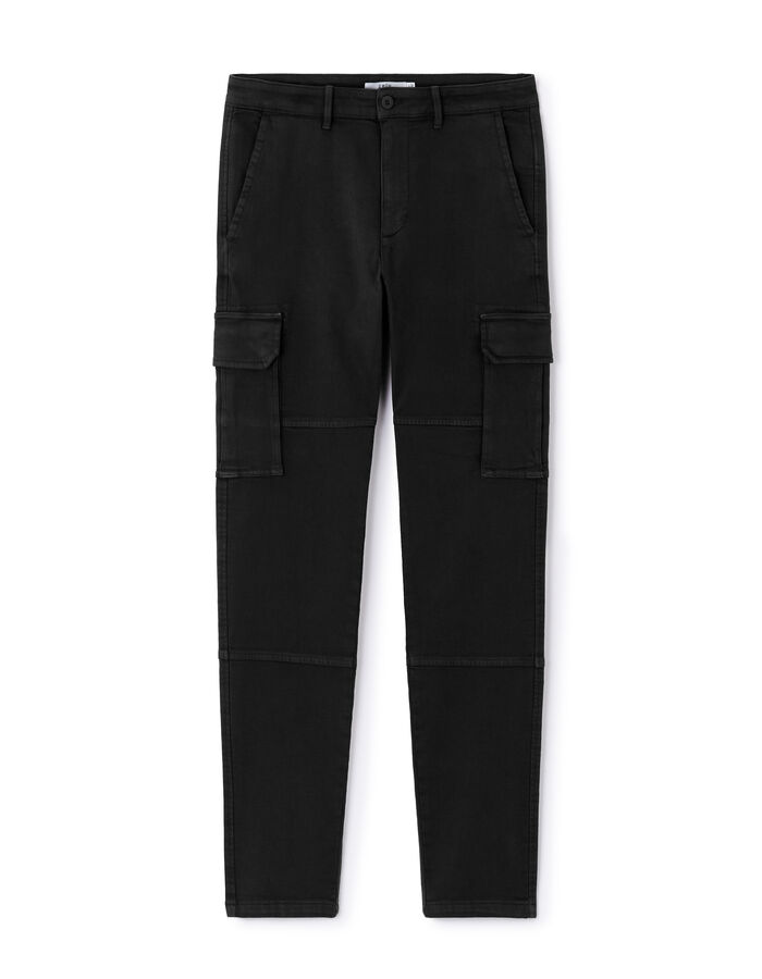 celio Pantalon cargo straight - noir