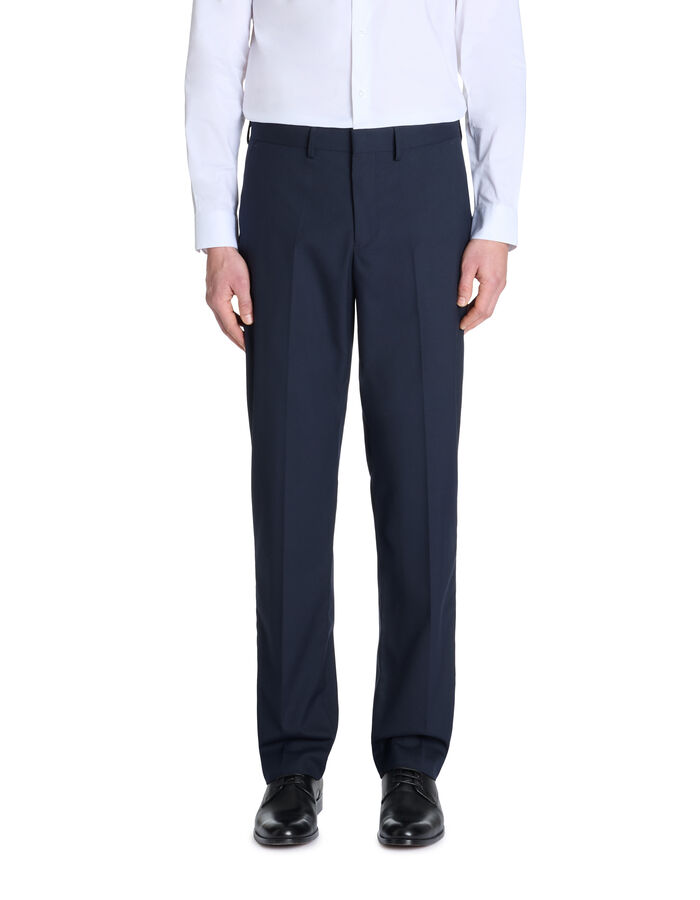 Celio Pantalon De Costume Regular Stretch - Marine