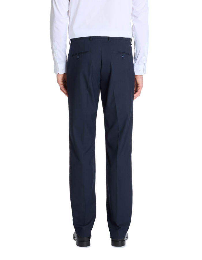 Celio Pantalon De Costume Regular Stretch - Marine