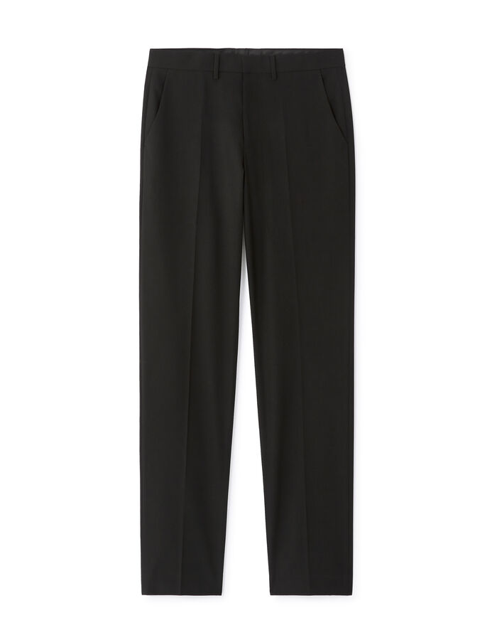 Celio Pantalon De Costume Regular Stretch - Noir