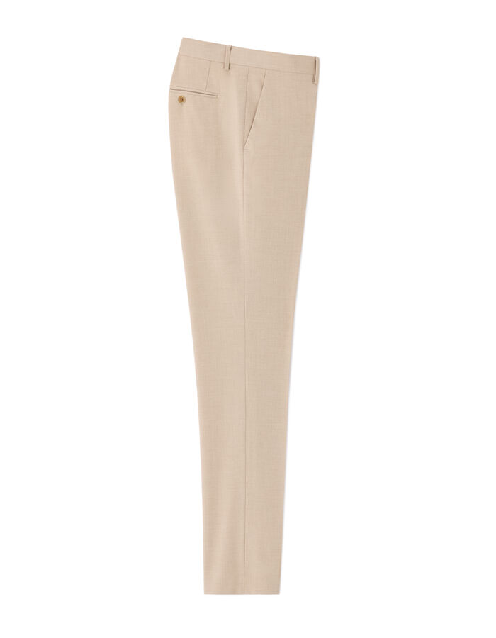 celio Pantalon de costume slim - beige
