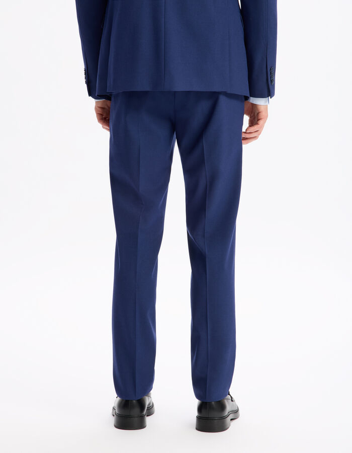 Celio Pantalon De Costume Slim Stretch - Bleu