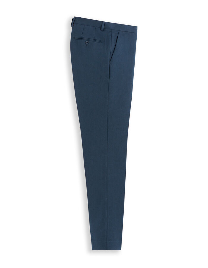 Celio Pantalon De Costume Slim Stretch - Marine