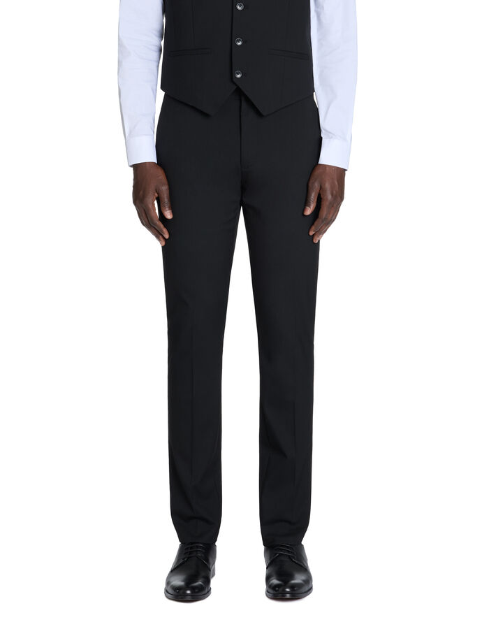 Celio Pantalon De Costume Slim Stretch - Noir