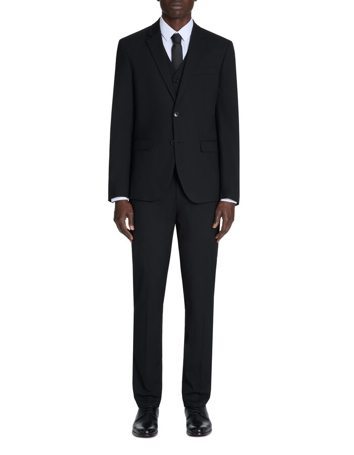 Celio Pantalon De Costume Slim Stretch - Noir