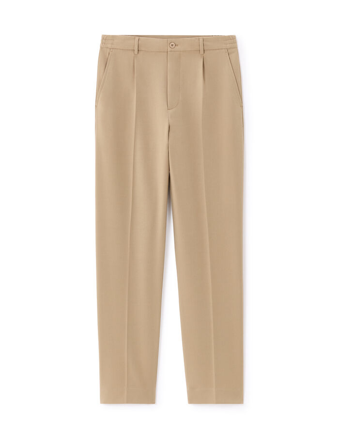 celio Pantalon loose stretch - beige