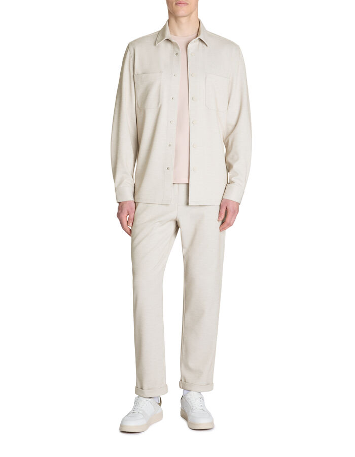 Celio Pantalon Slim Coton Stretch - Beige