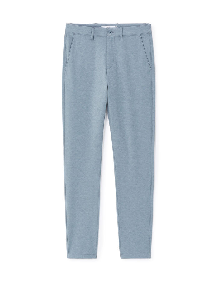 celio Pantalon slim stretch - bleu clair