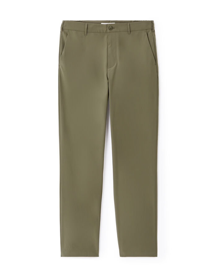 celio Pantalon straight infroissable - kaki