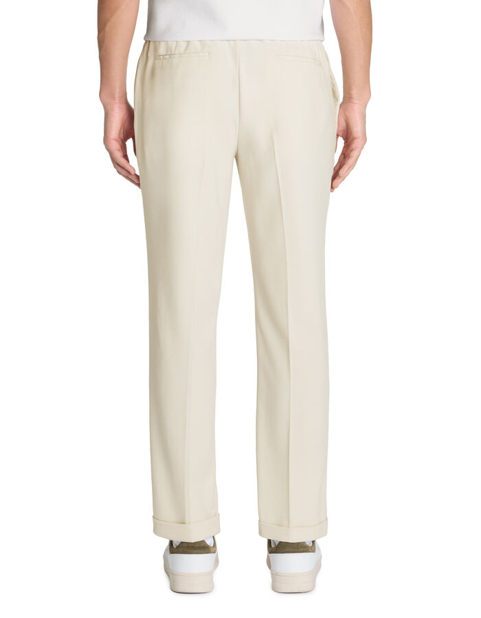 Celio Pantalon Straight Stretch - Beige