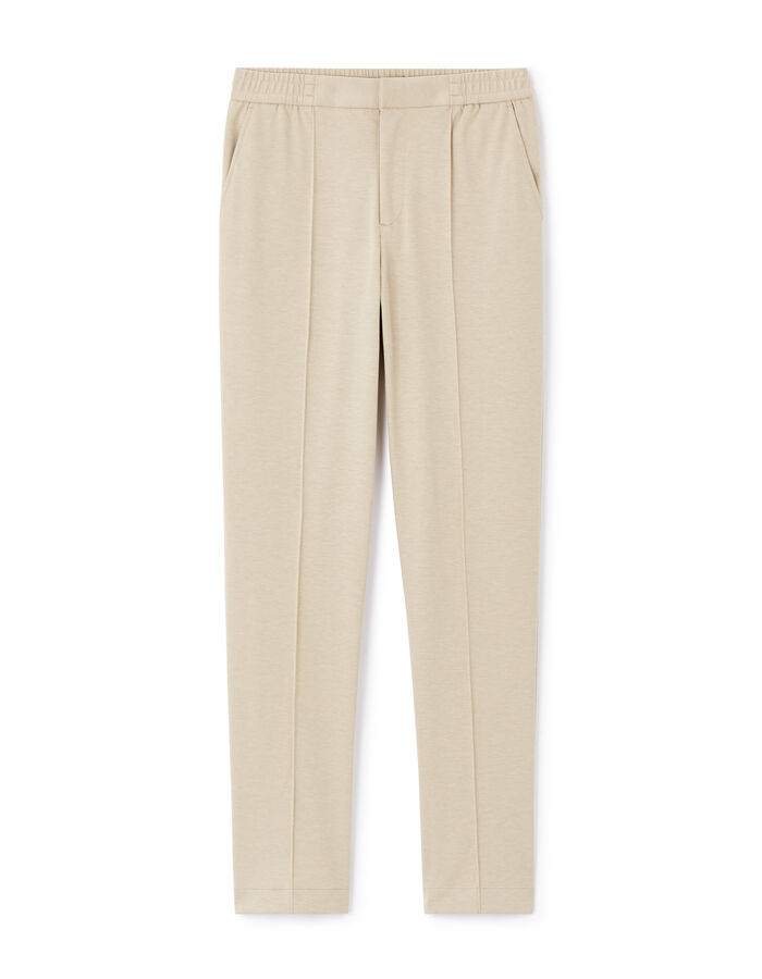 celio Pantalon straight stretch - beige