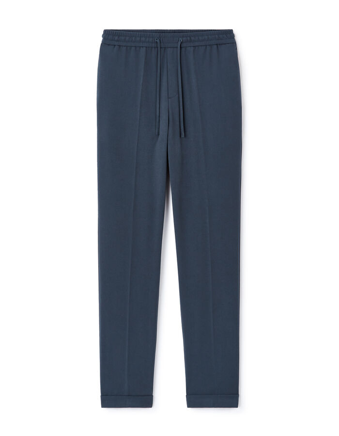 celio Pantalon straight stretch - bleu