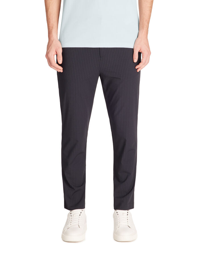 Celio Pantalon Straight Stretch - Marine