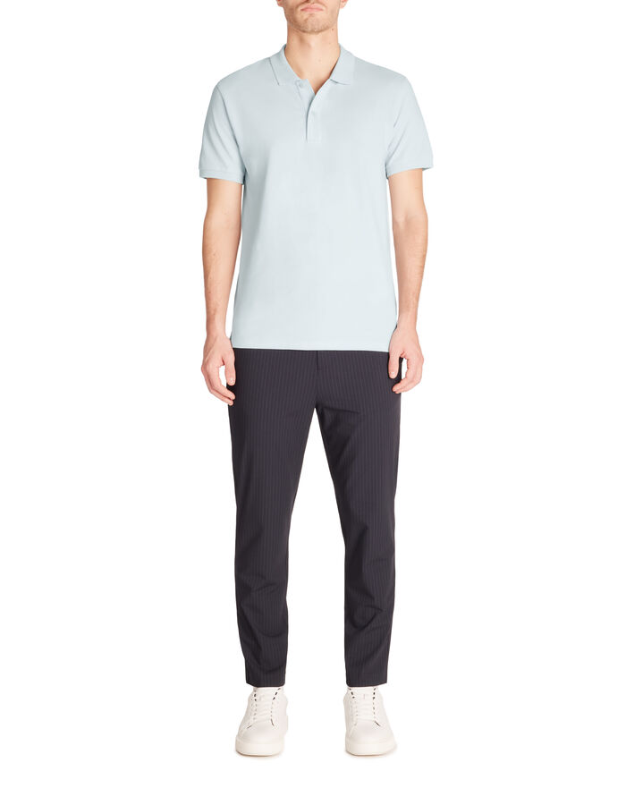 Celio Pantalon Straight Stretch - Marine