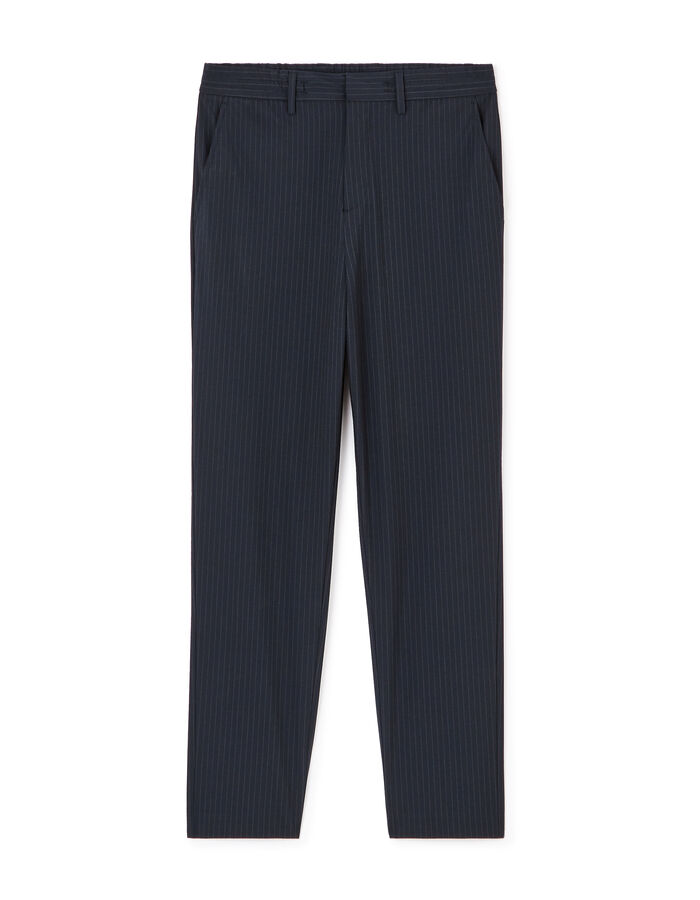 celio Pantalon straight stretch - marine