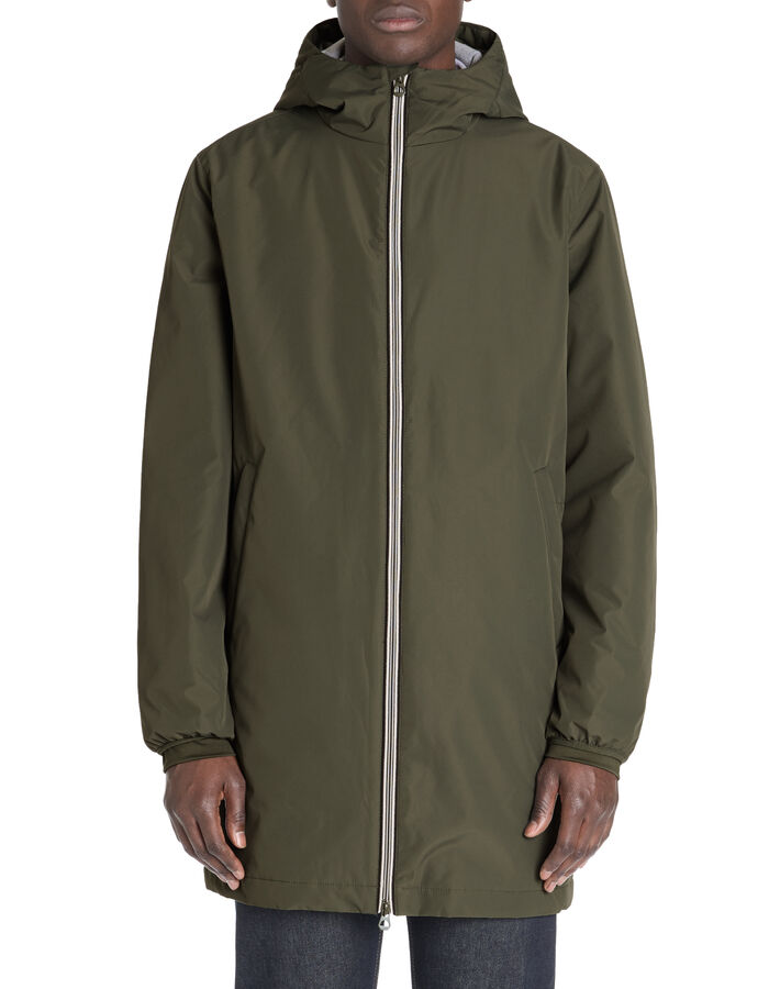 Celio Parka Capuche Fixe - Kaki