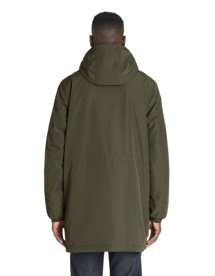 Celio Parka Capuche Fixe - Kaki