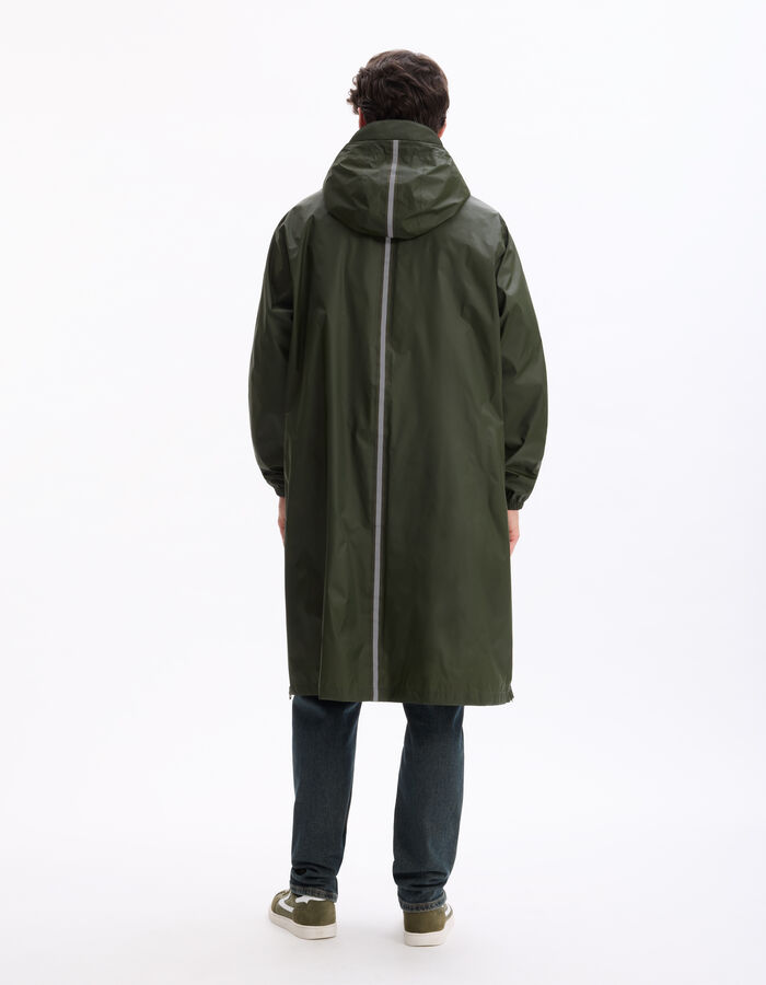 Celio Parka Capuche Fixe - Kaki