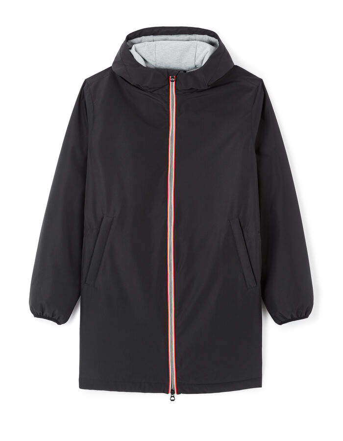 celio Parka capuche fixe - noir